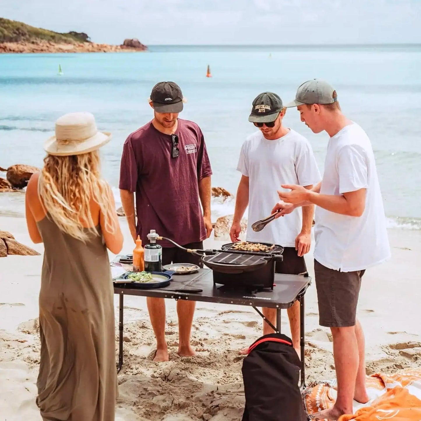 Nomadiq Portable Folding Gas Bbq - Everything Caravans