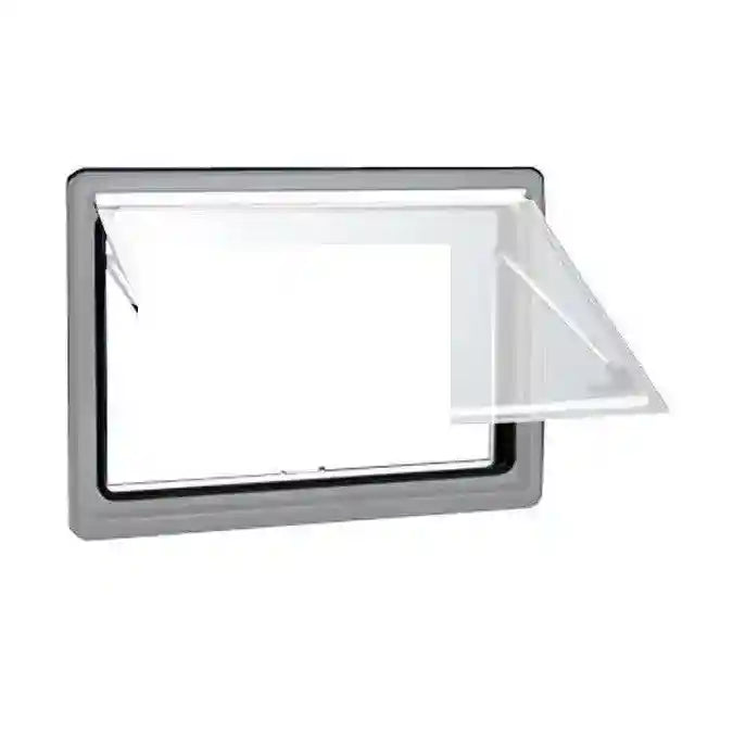 Outer Frame for Seitz S4 Window 1100X550 Black - Everything Caravans