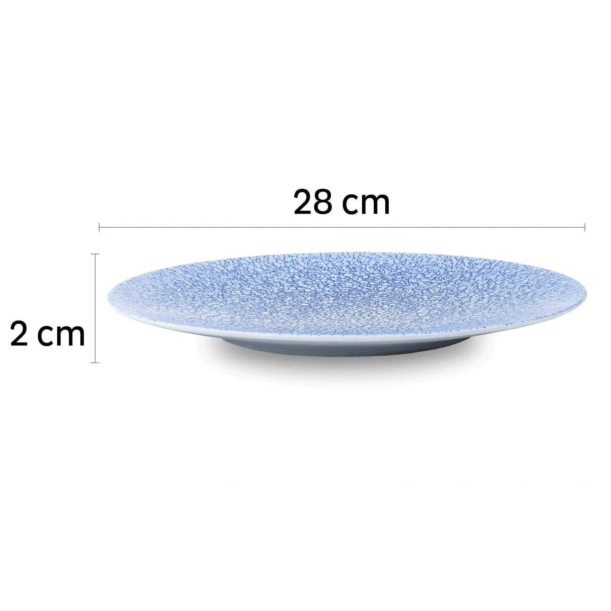 Porcelain Magnetic Dinner Plates OCEAN by Silwy - Everything Caravans