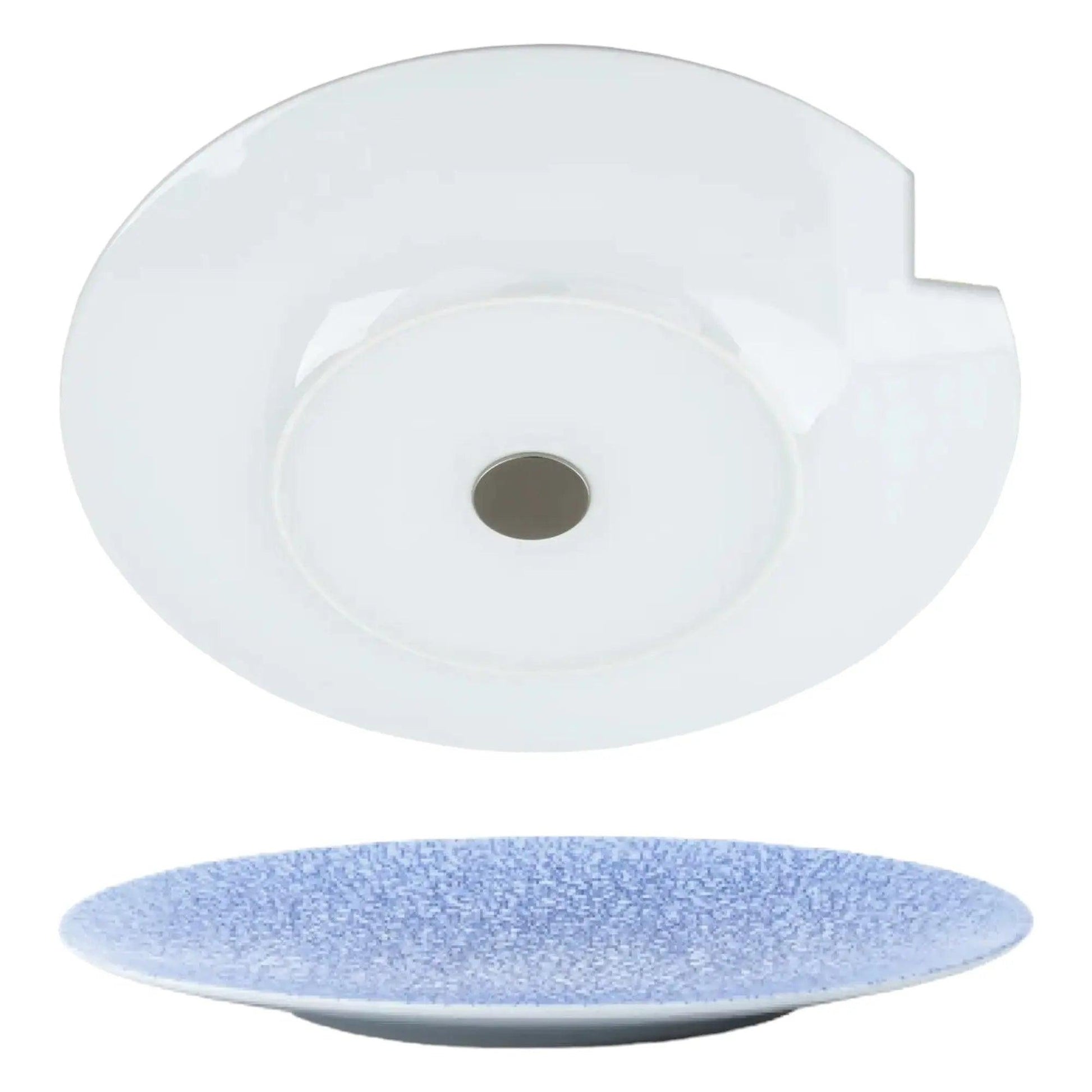 Porcelain Magnetic Dinner Plates OCEAN by Silwy - Everything Caravans