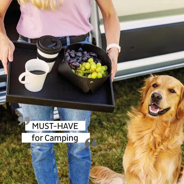Porcelain To-Go Cup with Black Pad By Silwy - Everything Caravans