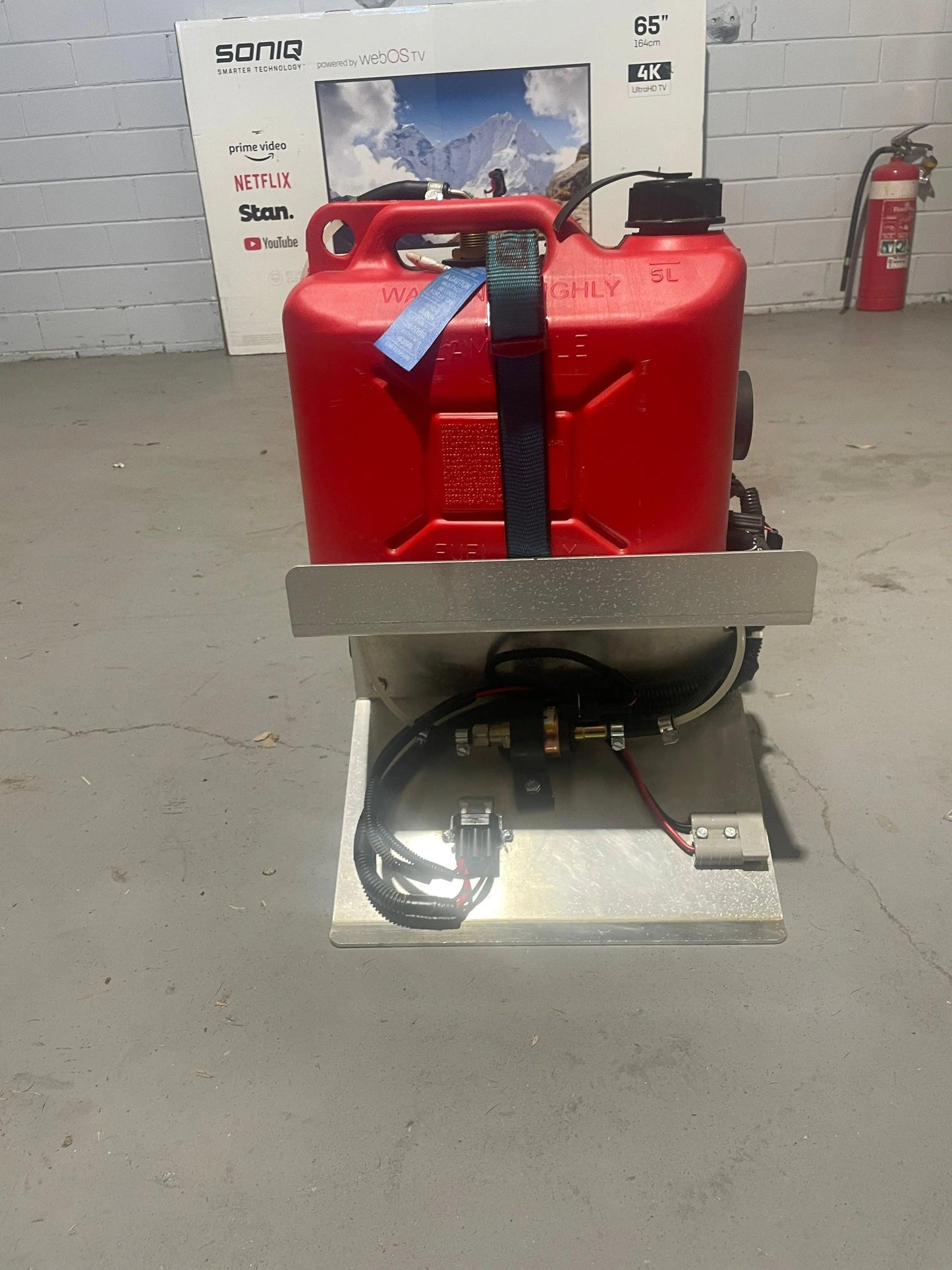 Portable Diesel Heater Alloy Mounting Frame - Everything Caravans