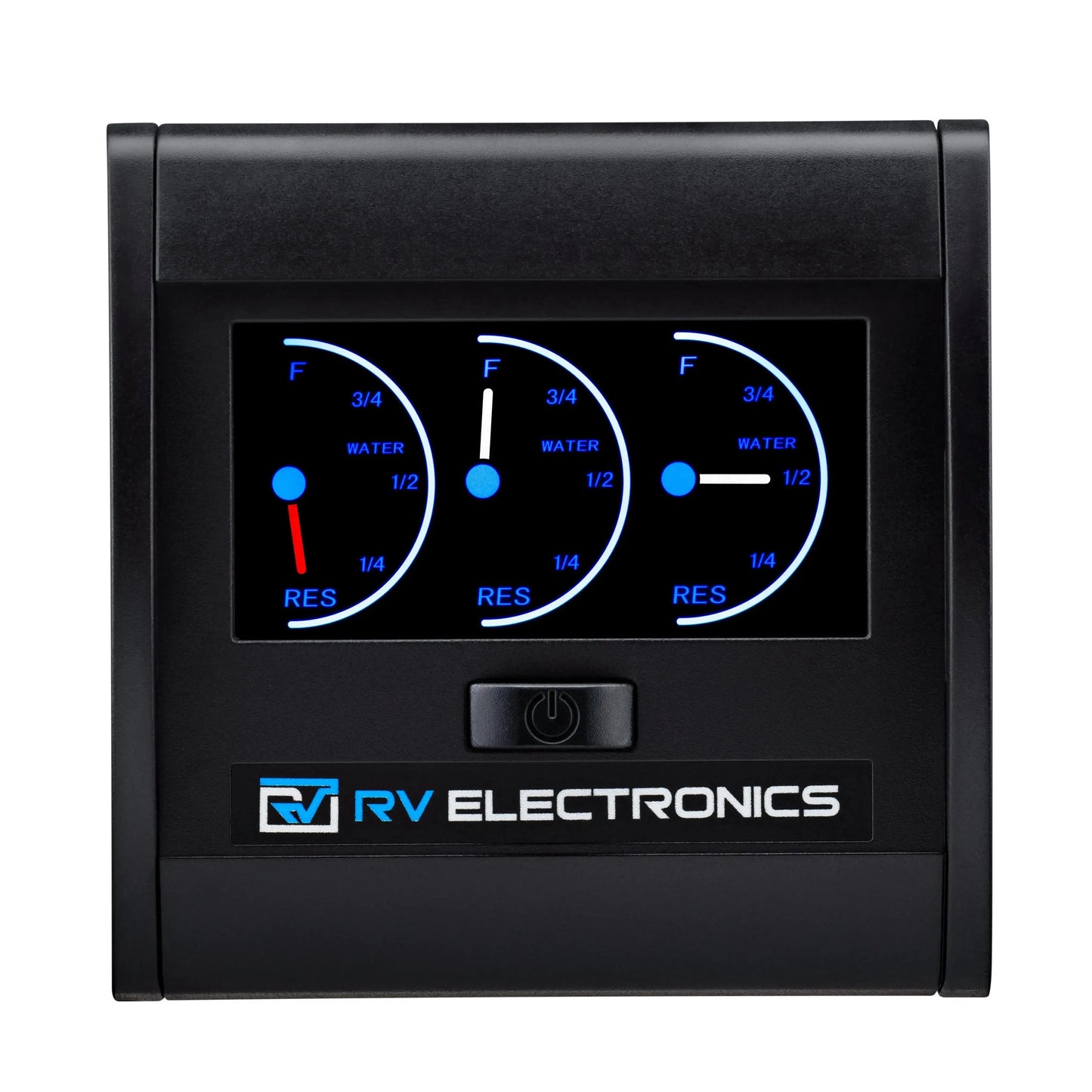 RV Electronics LCD Triple Tank Water Level Indicator Gauge - Everything Caravans