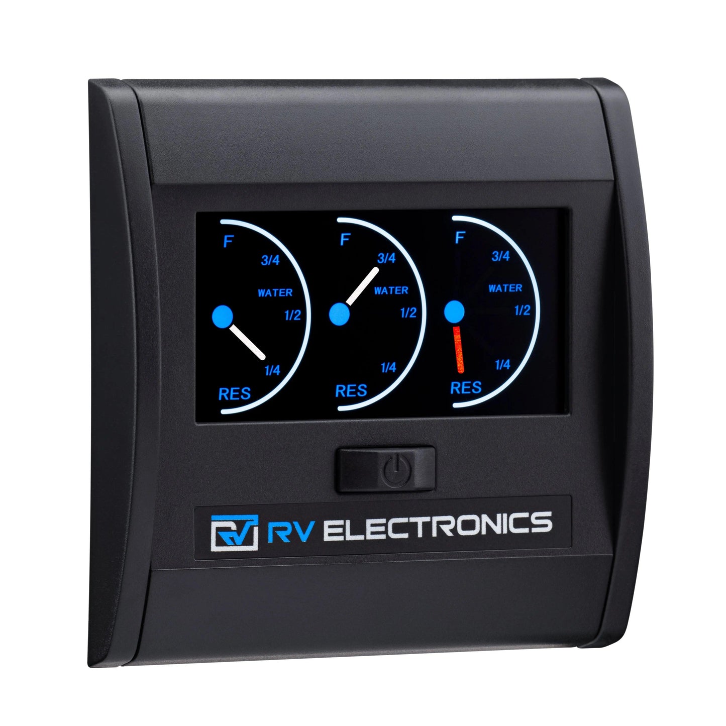 RV Electronics LCD Triple Tank Water Level Indicator Gauge - Everything Caravans