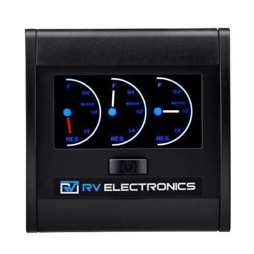 RV Electronics Programmable Triple Tank Gauge Basis Kit - Everything Caravans
