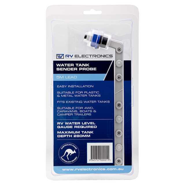 RV Electronics Water Tank 5 Meter Lead and Sender Probe - Everything Caravans