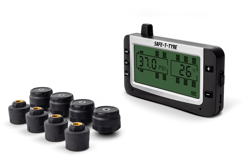 Safety Dave TPMS Australia Premier Tyre Pressure Monitoring System - Everything Caravans