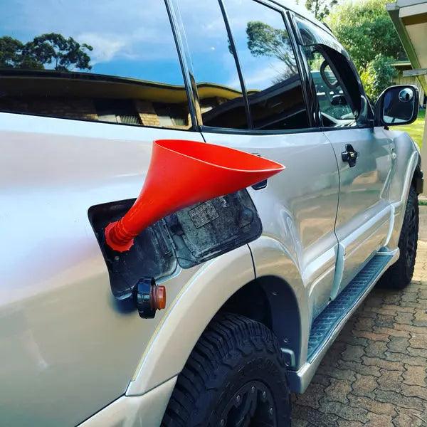 Safety Orange Scrunnel Funnel - Everything Caravans