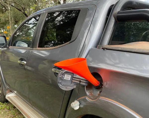 Safety Orange Scrunnel Funnel - Everything Caravans