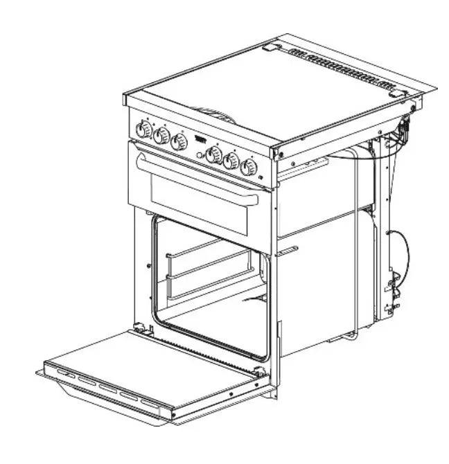 Thetford Caprice Triplex Mk3 Oven Door Mk3 - Everything Caravans