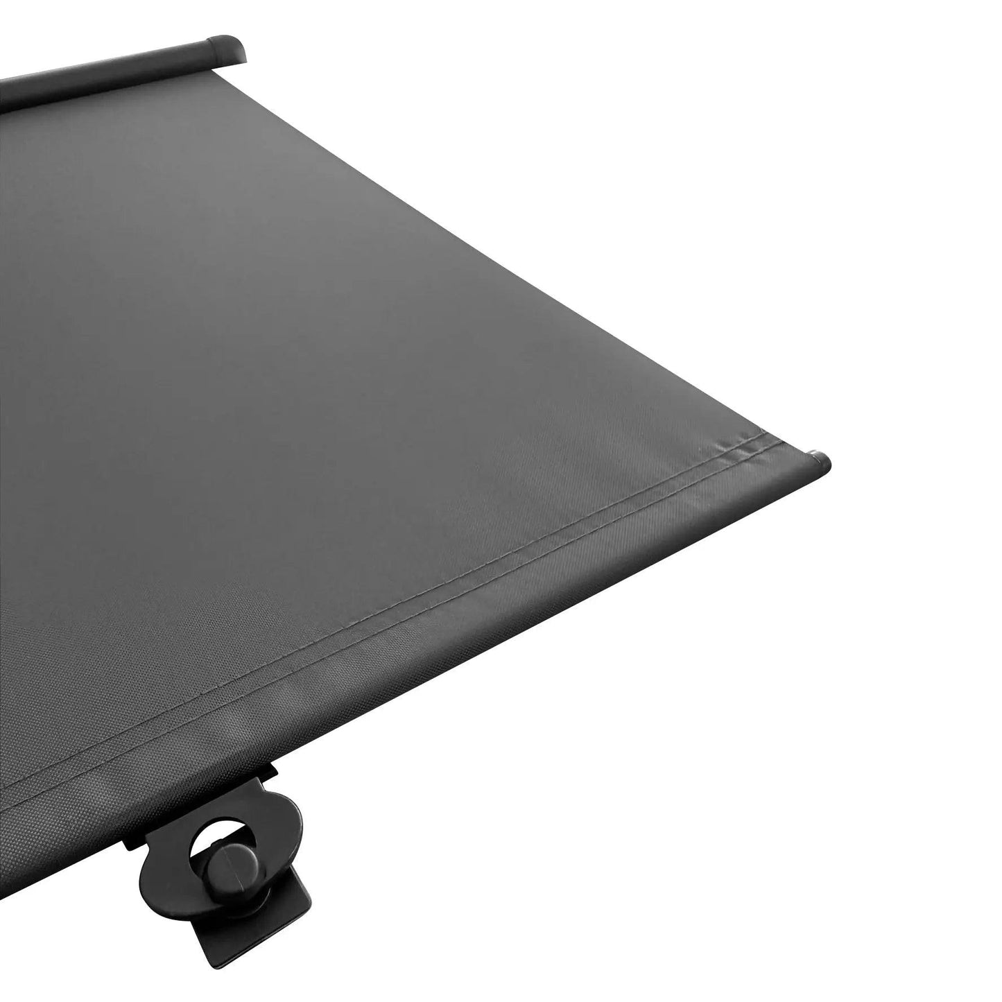Retractable Roof Vent Skylight Blind Dark Grey - Everything Caravans