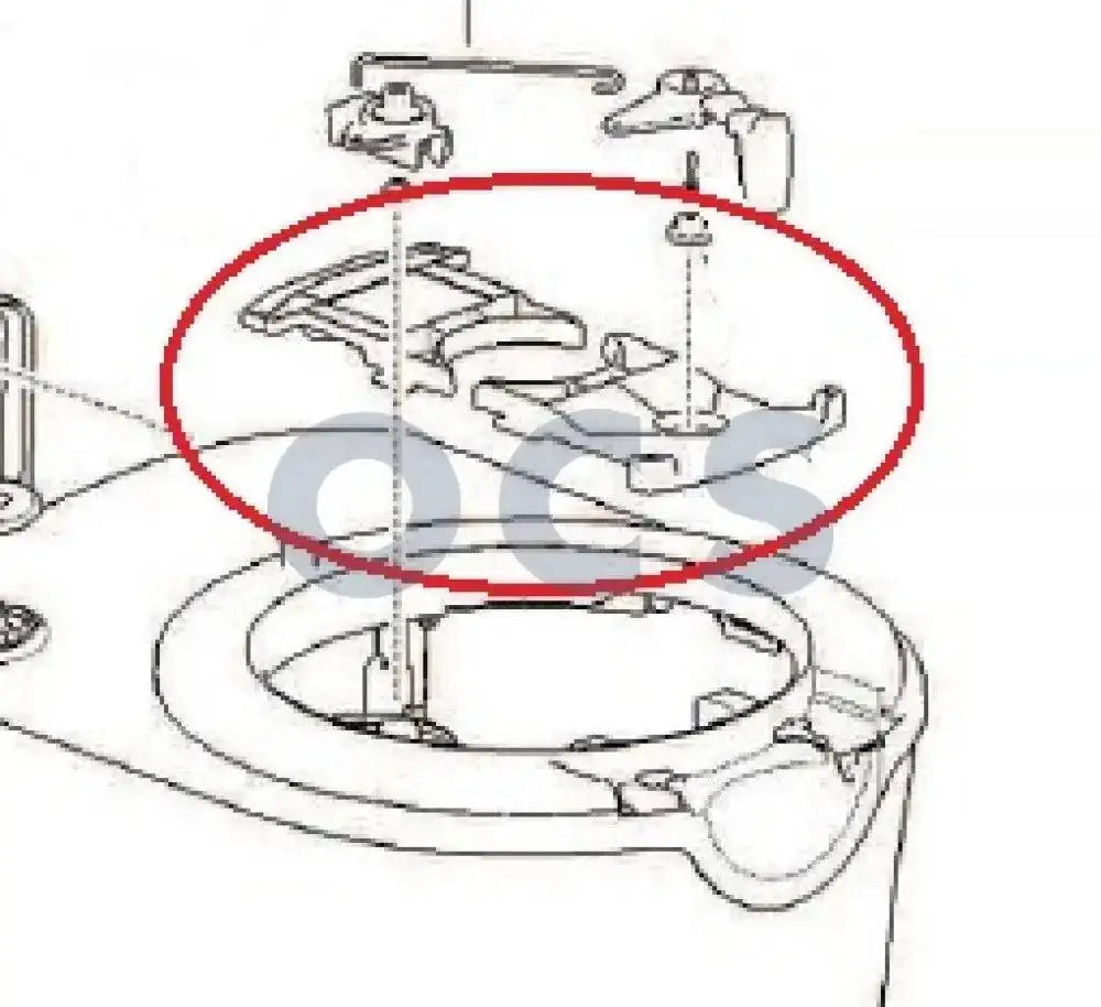 Thetford SC220 Bowl Retainer Bracket - Everything Caravans