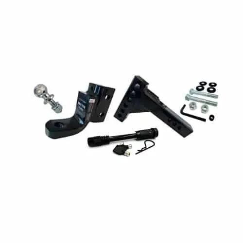 Titan Brutus Adjustable 210mm Hitch Approx 2inch Adjustment 50mm Tow Ball - BJB-210-50 - Everything Caravans