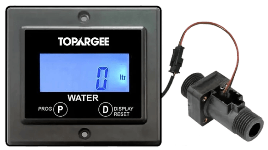 Topargee Flush Mount Water Gauge Complete install Kit - Everything Caravans