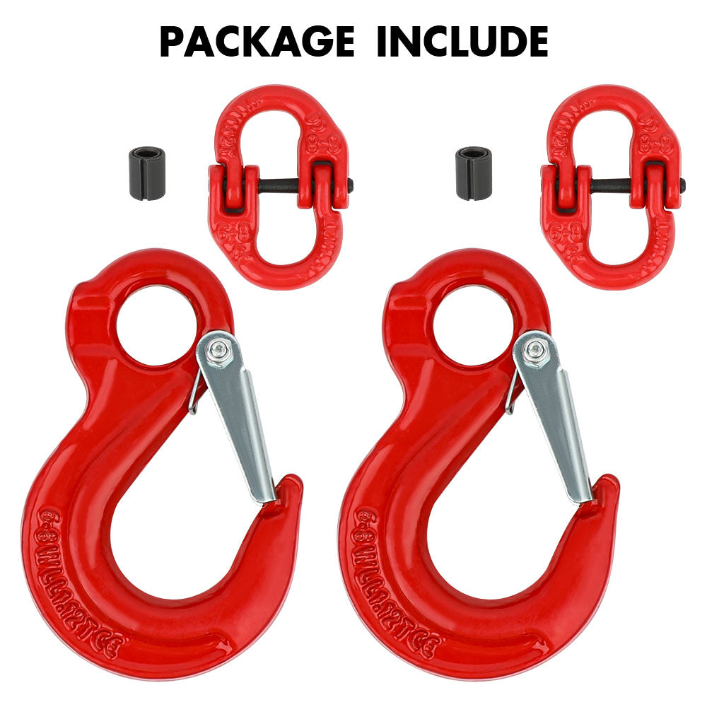 Hook Safety Chain Hammerlock+ Eye Sling