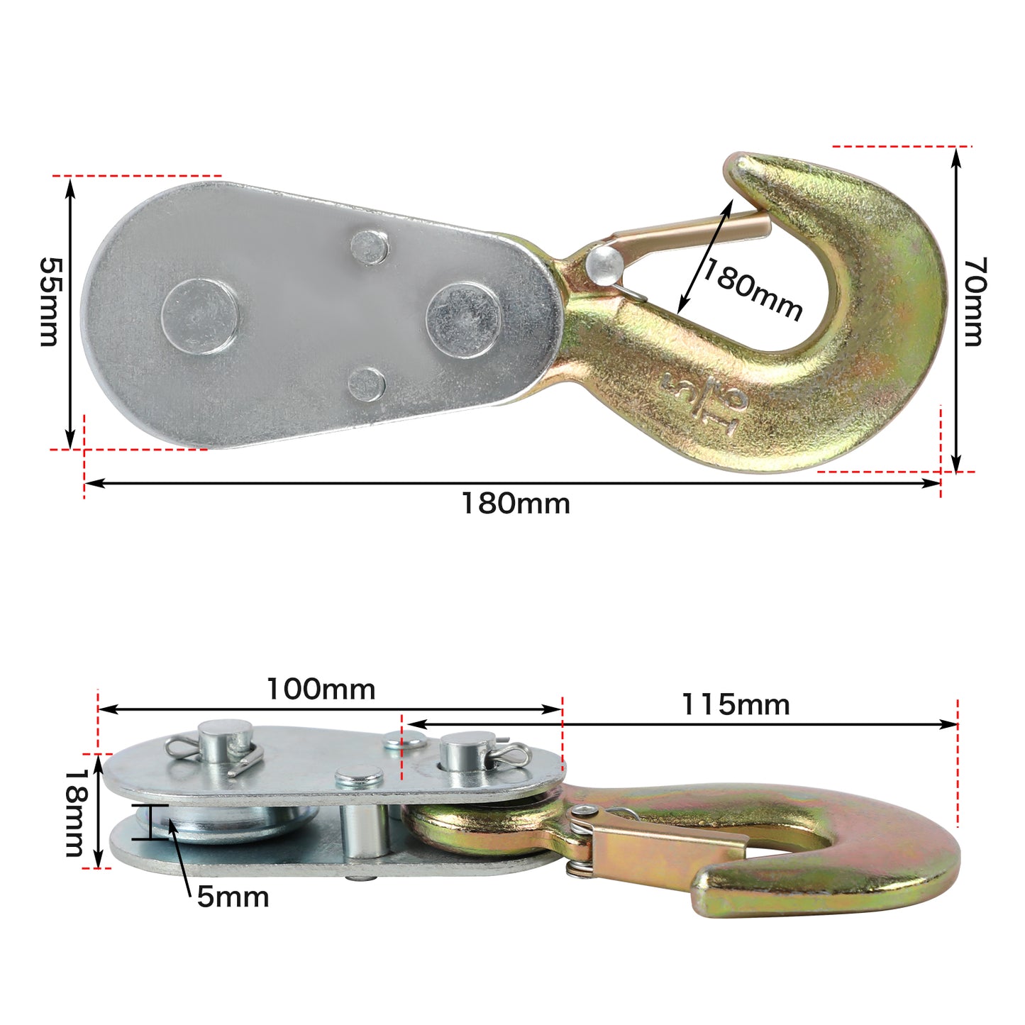 Snatch Block 4T Pulley