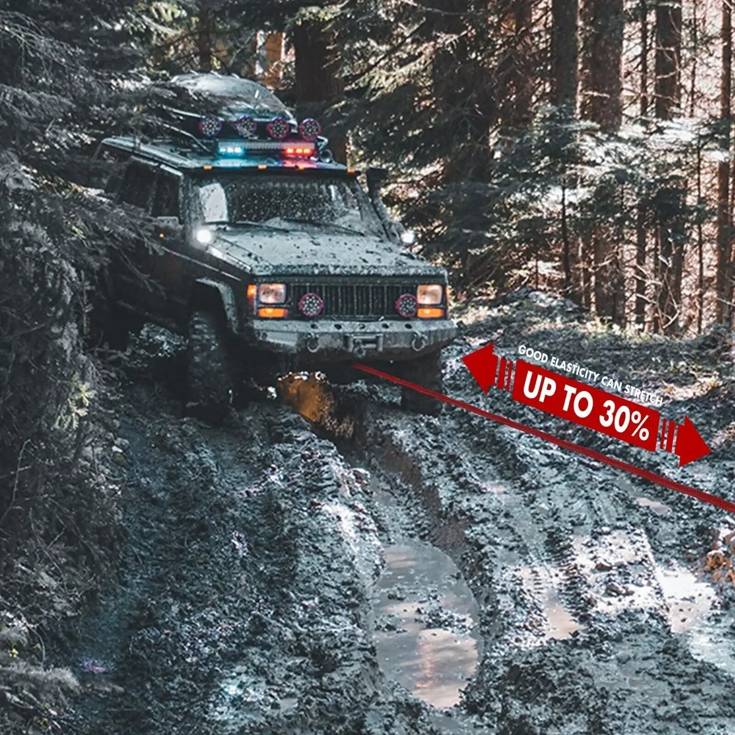 Snatch Strap Dyneema Recovery Kit 22mm x 9m