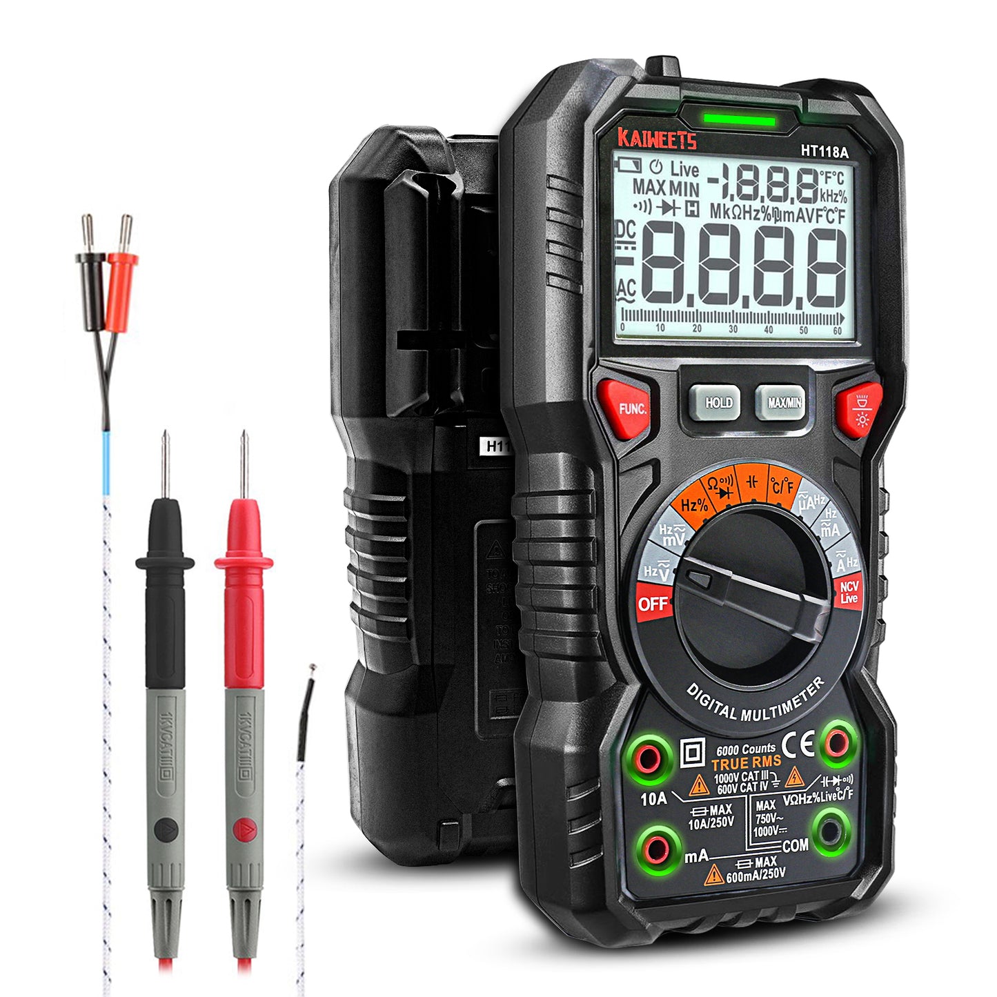 Digital Multimeter TRMS 6000 Auto-Ranging