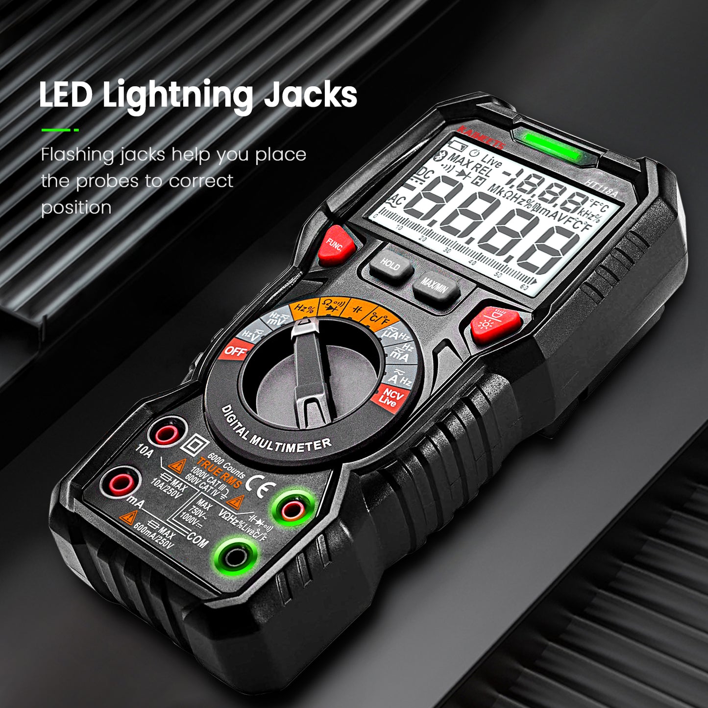 Digital Multimeter TRMS 6000 Auto-Ranging