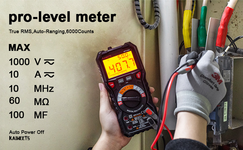 Digital Multimeter TRMS 6000 Auto-Ranging