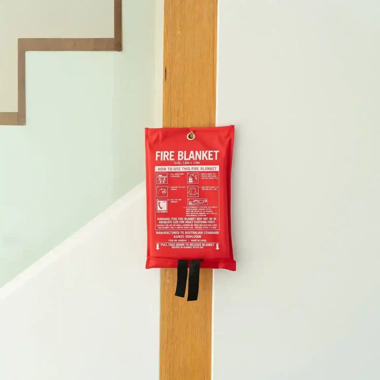 Fibreglass Fire Blanket Caravan Safety 1m x 1m