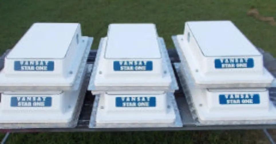 VANSAT Starlink StarOne Flat Mount Internet Dish - Star One - Everything Caravans