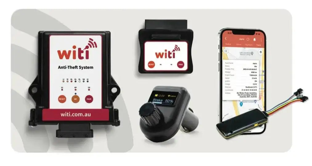 Witi Anti Theft Brake Controller GPS and Wireless Tow Bundle - Everything Caravans