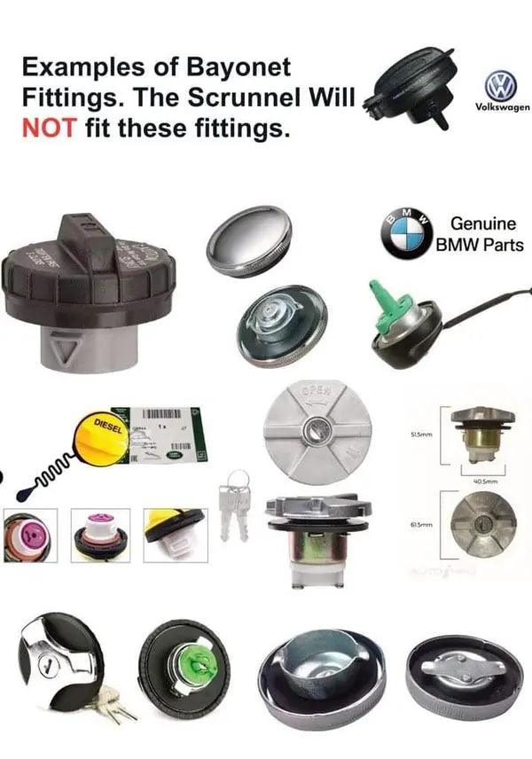 Yellow Diesel Scrunnel Funnel - Everything Caravans