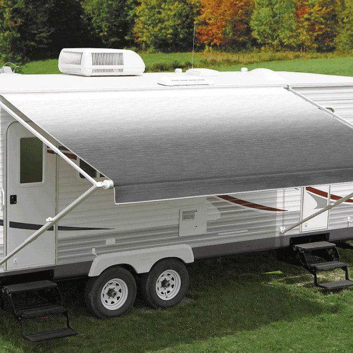 CAREFREE LED Awning 16ft WED Silver Shale Fade - Everything Caravans