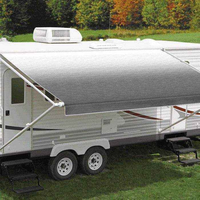CAREFREE LED Awning 16ft WED Silver Shale Fade - Everything Caravans