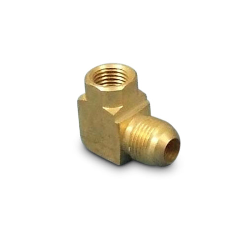 Brass Gas fitting 3-8 to 3-8 Female Flare Elbow
