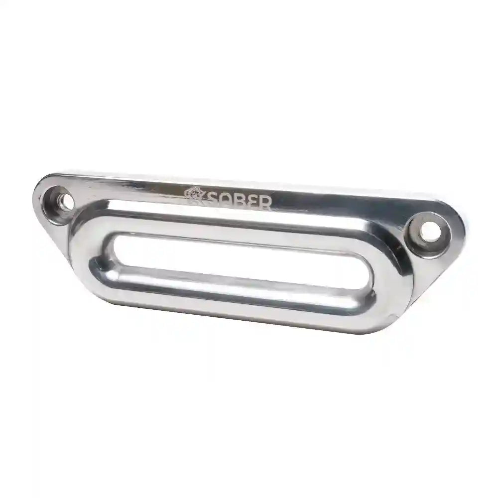 Saber Aluminium Spliced Winch Thimble Pro Polished Alloy SBR-OFL