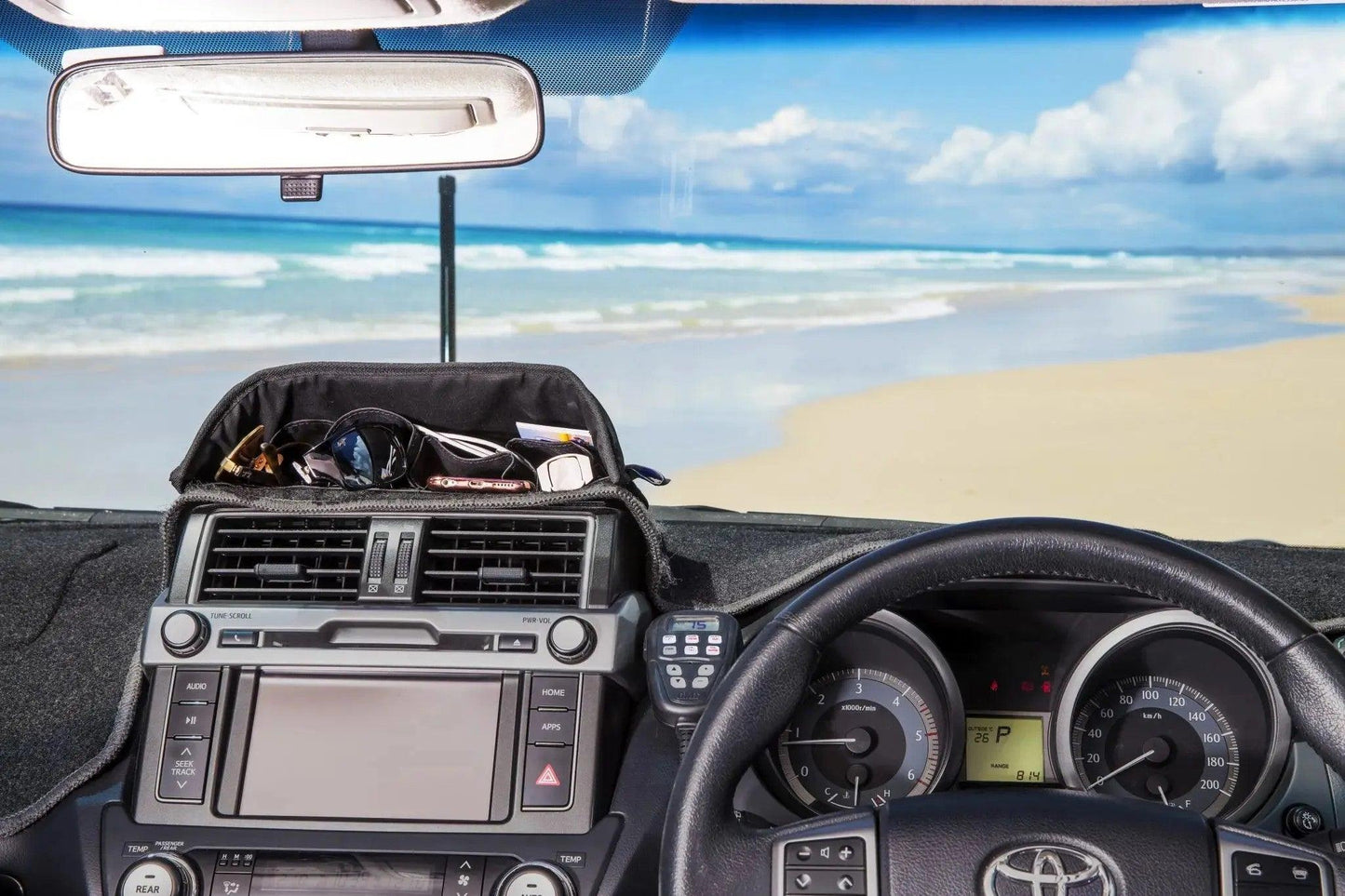 MSA 4X4 Dash Organiser – Keep Your Essentials Secure and Within Reach - Everything Caravans