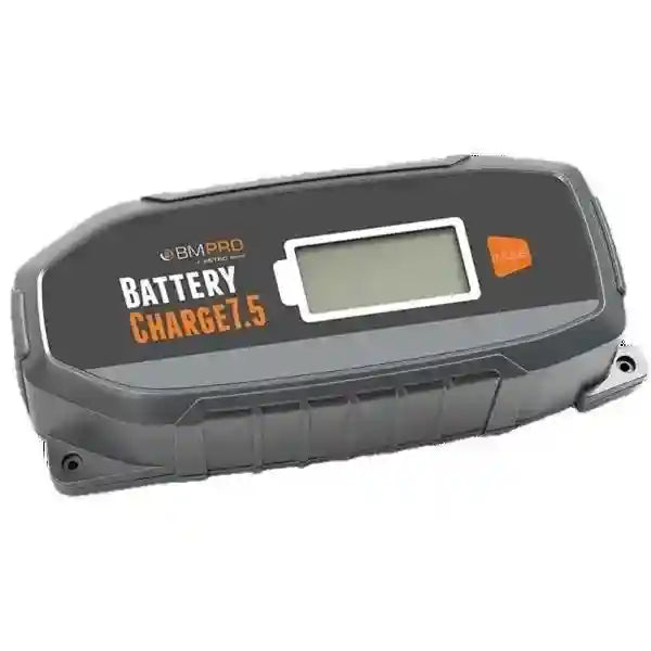 BMPRO Batterycharge7.5 7.5amp 240 volt 12v Battery Charger Suitable for Lithium and Lead Batteries