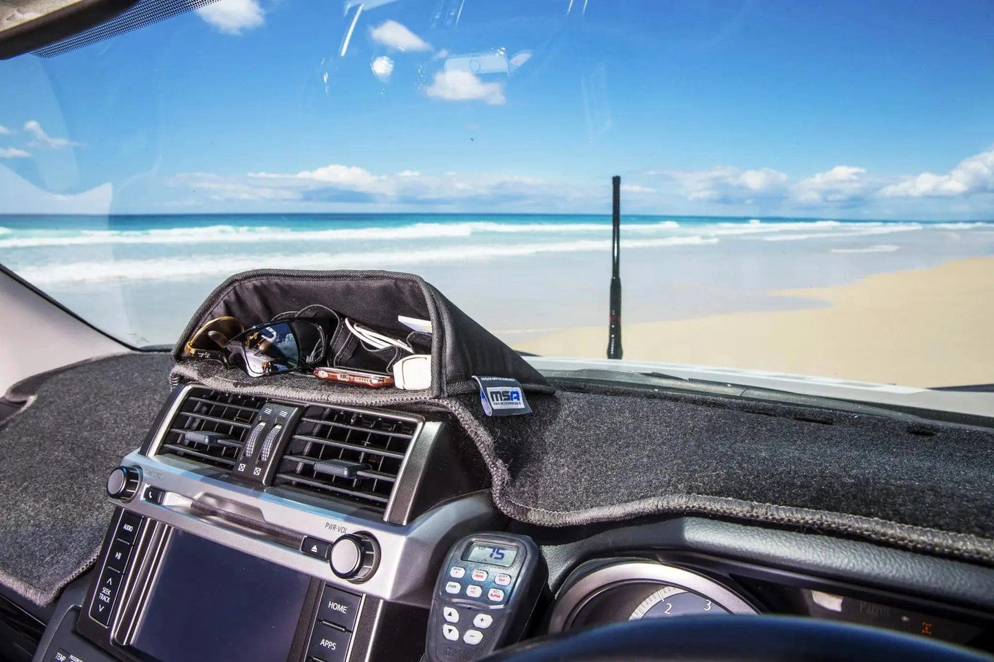 MSA 4X4 Dash Organiser – Keep Your Essentials Secure and Within Reach - Everything Caravans
