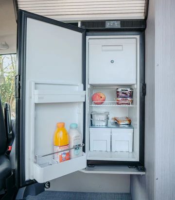 Freucamp RCN90L Slim Compressor Fridge Freezer 90 Litre 12v
