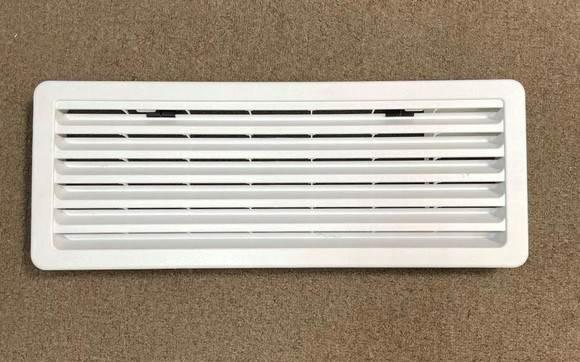 Thetford White Lower Fridge Vent complete set for Dometic Thetford 3 Way Caravan Fridge - Everything Caravans