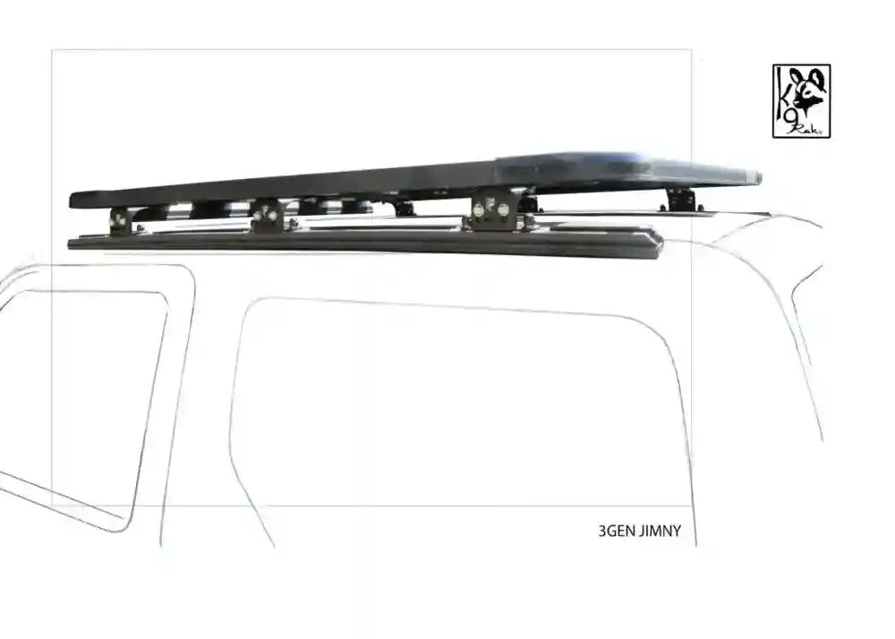 Suzuki Jimny K9 Roof Racks Expedition Quality 1150Wx1350L - Summer Sale