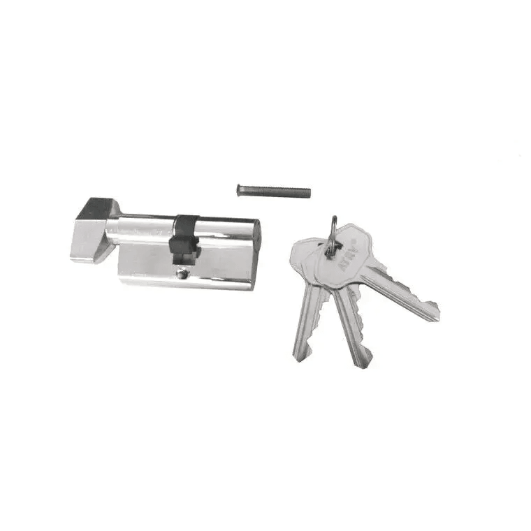 Aussie Traveller Lock Barrel and Key Right Hand Side - Everything Caravans