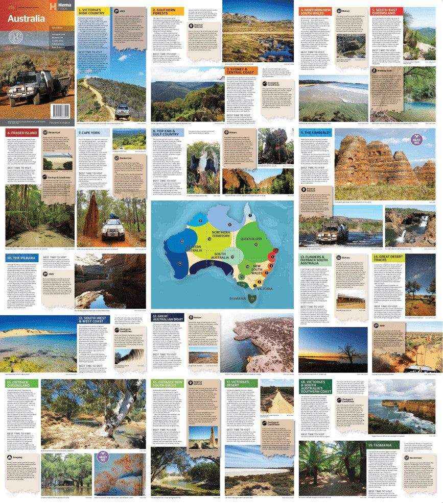 Hema Australia Large Map - Everything Caravans