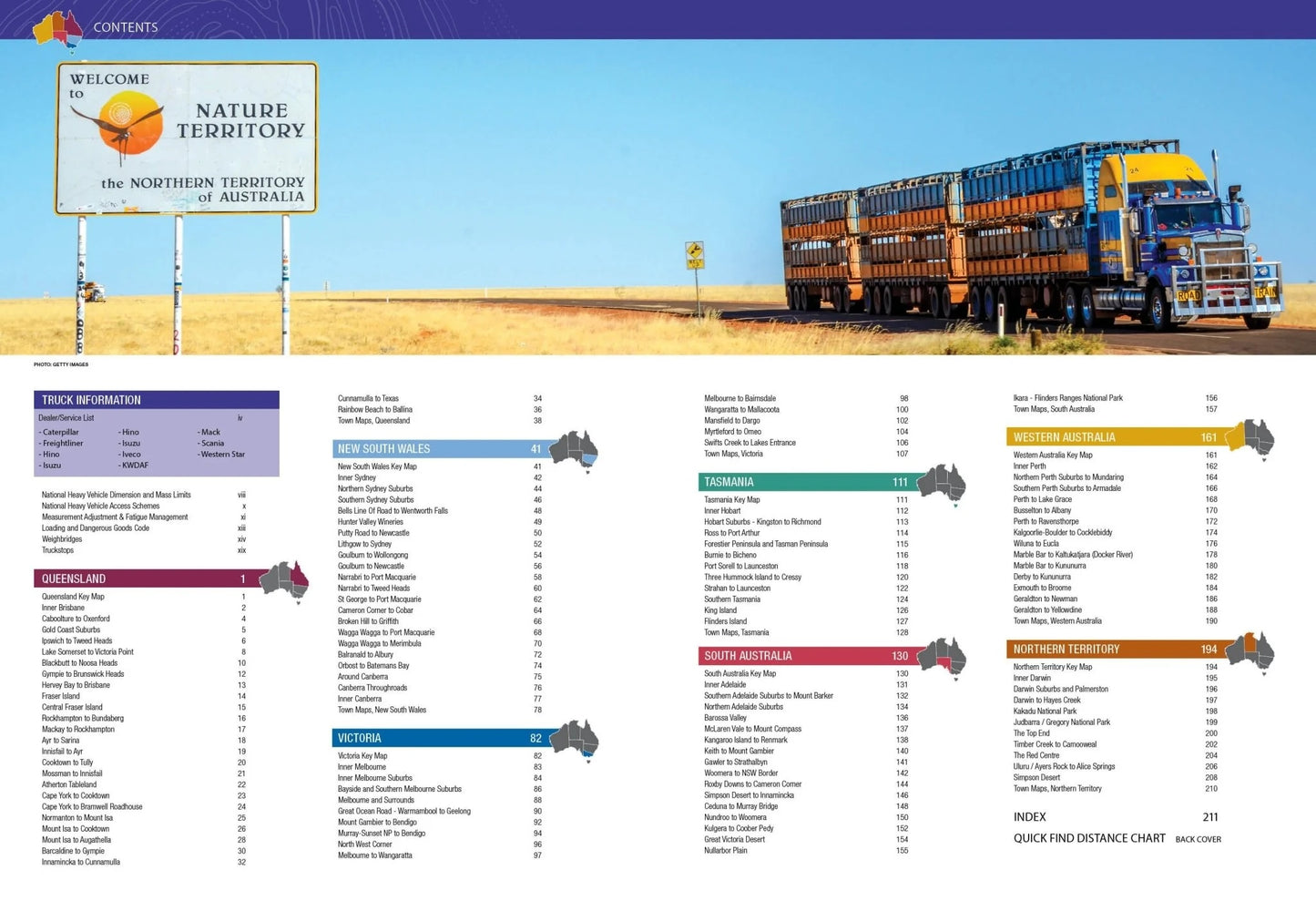 Hema Australia Truckies Atlas - Everything Caravans