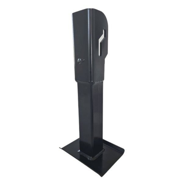 Black Jack Folding Foot 10inch - suits high offroad trailers - for Master or Maxi