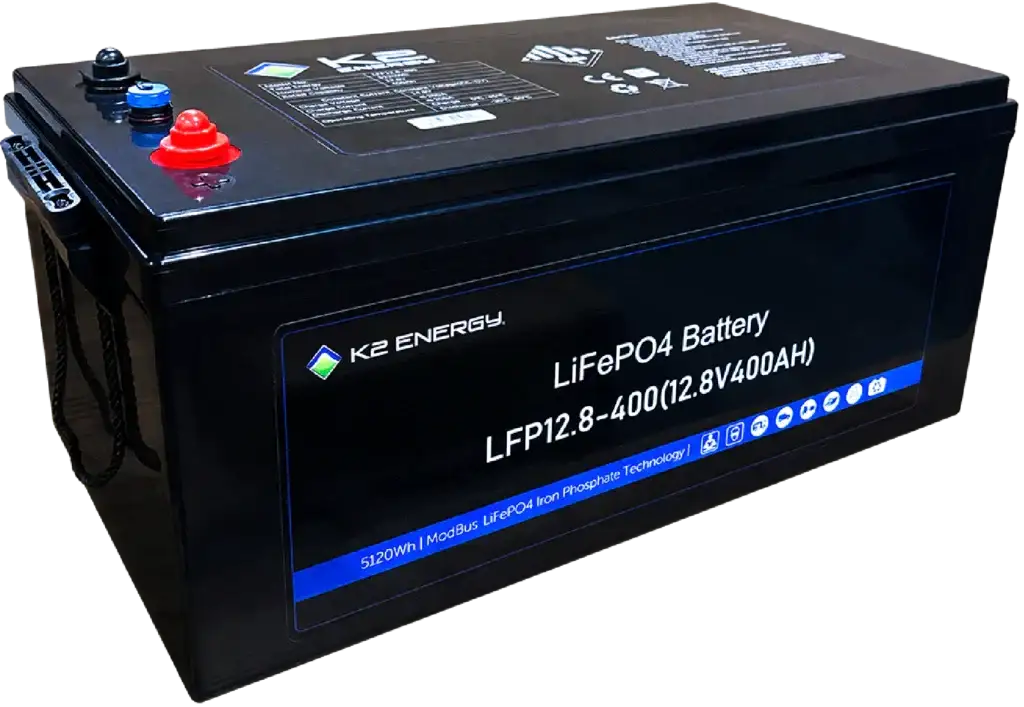 K2 12V 400amp LiFePO4 Caravan Lithium Battery 12V