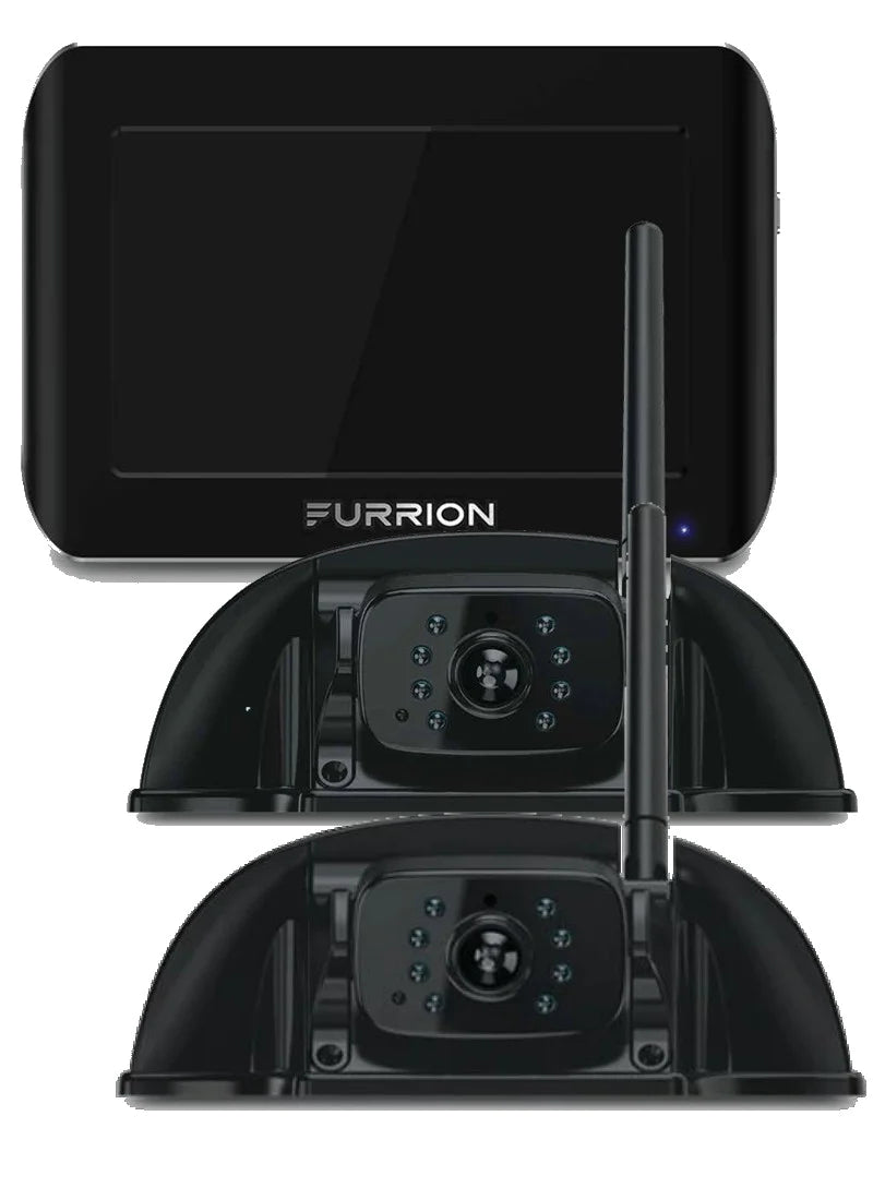 2 x Furrion Vision S Rear-Vision Cameras with 1 x 7" Display - Digital Wireless.. - Everything Caravans