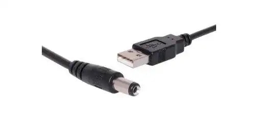 interconnector USB Type a Male to 2.1mm x 5.5mm Plug ...