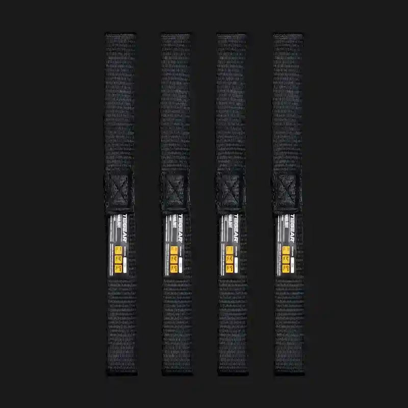 Tiegear Haul Out SOFT ANCHOR Webbing Tie-Down Anchor Loop 0.3m (4 Pack)