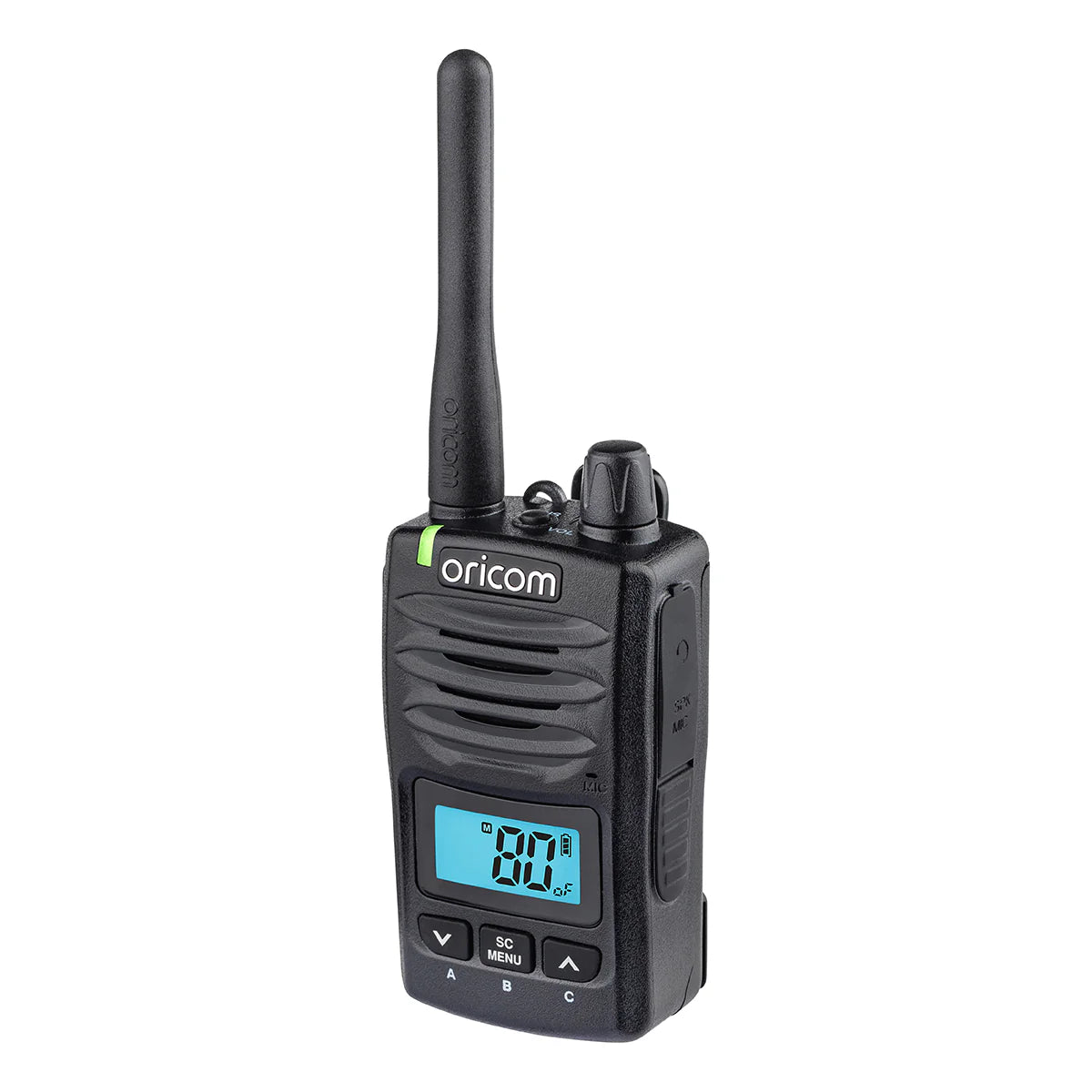 Oricom Waterproof IP67 Portable 5W UHF CB Radio - BLACK