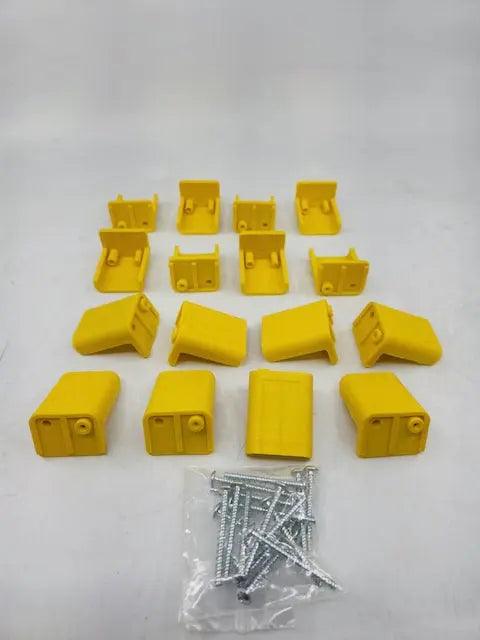 Mounting Kit Suits Heki 2 Roof Thickness 39-45mm Yellow - Everything Caravans