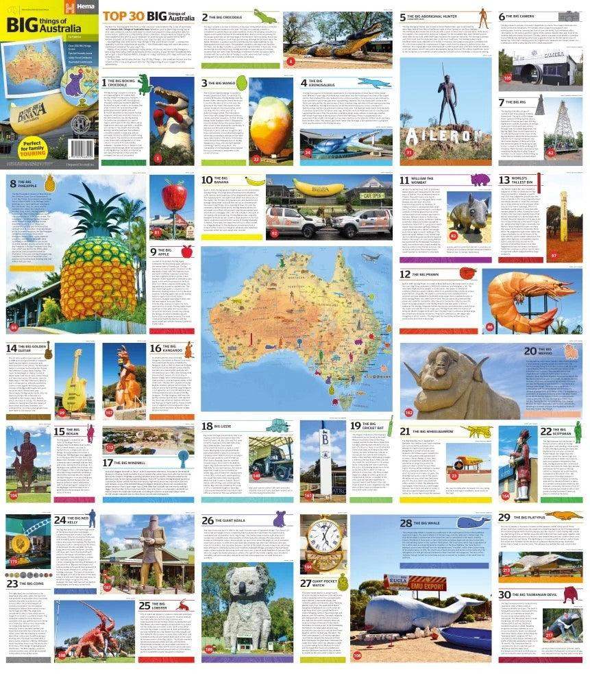 Hema Big things of Australia Map - Everything Caravans