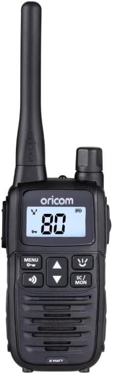 Oricom 2 Watt Handheld UHF Radio Twin Pack